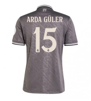 Real Madrid Arda Guler #15 Tercera Equipación 2024-25 Manga Corta